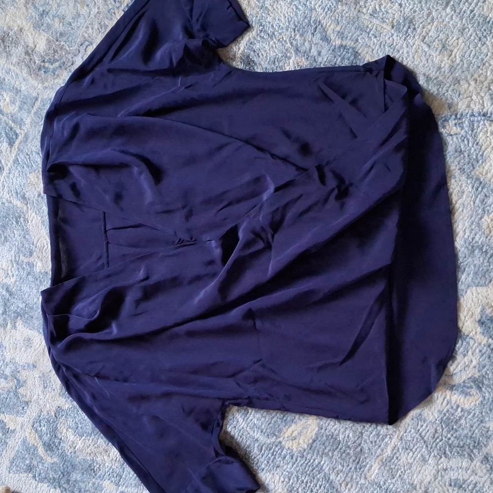 Beautiful faux wrap Trina Turk blouse,  size S
